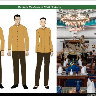 Ranthalu Restaurant Uniform Sets